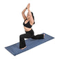 Sivi Herbal Organic Cotton Yoga Mat - Eco-Friendly Hand-Woven Non-Slip Rug - Thick & Comfortable (24”x72”x5mm) for Home Fitness & Yoga - color: Indigo Moon