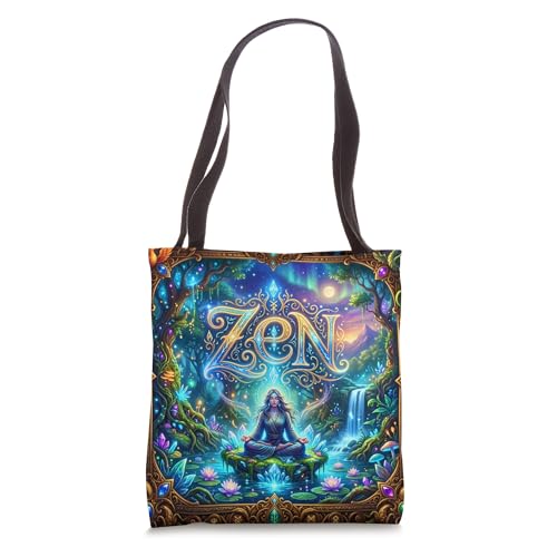 Zen Mindful Meditation Tote Bag