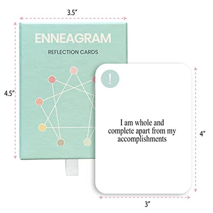 Enneagram Reflection Cards: Type 3 - Positive Affirmations, Meaningful Questions, and Thoughtful Prompts Designed to Encourage Self-Reflection, Personal Growth, and Mindfulness