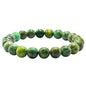 Amazing Gemstone Crystal Bracelet for Women Men's Gifts - Protection Healing Crystal Bracelet - 8mm Gemstone Beaded Stretchable Bracelet Pulseras Para Hombres Mujer Stocking Stuffers Mothers Day Gift (African Turquoise) - color: African Turquoise