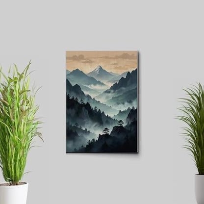Japanese Wall Art, Minimalist Wall Art, Neutral Abstract Art, Modern Minimalist, Zen Wall Art, Zen Printed Wall Art, Japanese Art Print, Canvas, Wall