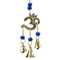 Incense Garden Windchime Brass - 8 Inches Length (OM) - color: Om