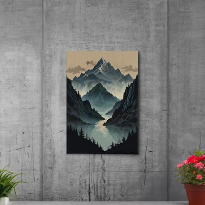 Japanese Wall Art, Minimalist Wall Art, Neutral Abstract Art, Modern Minimalist, Zen Wall Art, Zen Printed Wall Art, Japanese Art Print, Canvas, Print