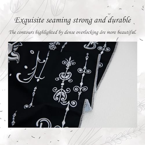 Knana Tarot Altar Cloth - Silk Mat for Reading with Tarot Card Bag - color: Tarot Card Layout