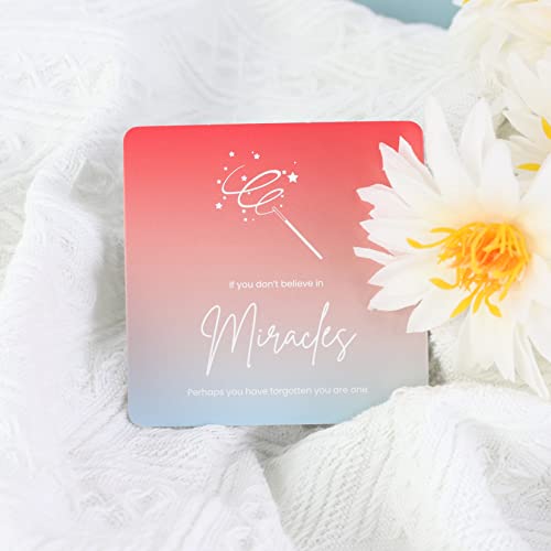 Trustiny 50 Positive Affirmation Cards | Stress Relief Gifts for women & Men | Inspirational Gifts for Women & Men | Mindfulness Cards for Women & Men| Motivational Cards