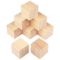 8 Packs Wooden Blocks for Crafts, 3.15 Inch Pine Wood Cubes, 8 x 8 x 8 cm Wooden Cubes for Paint, Stamp, Decorate, DIY Projects and Personalized Gifts,by GNIEMCKIN. - size: 8 Packs 3.15 Inch