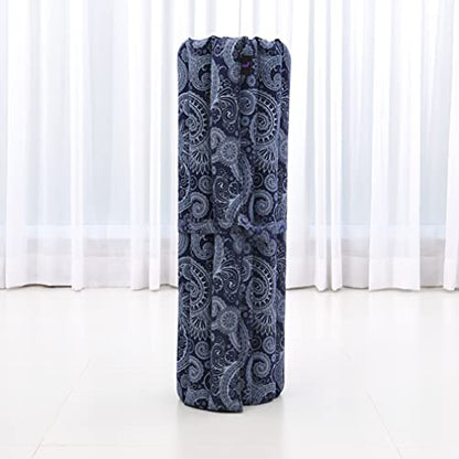 Leewadee Zabuton Seating Cushion – Square Floor Seat for Meditation Exercises, Light Yoga Mat Filled with Kapok - color: Cbt1 - Blue