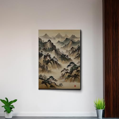 Japanese Wall Art, Minimalist Wall Art, Neutral Abstract Art, Modern Minimalist, Zen Wall Art, Zen Printed Wall Art, Japanese Art Print, Artwork Canvas Décor, Wall