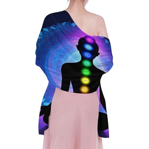 Fashion Travel Swimwear Bikini Wrap All Seasons Chiffon Scarf Beach Yarn Shawl - color: Color972