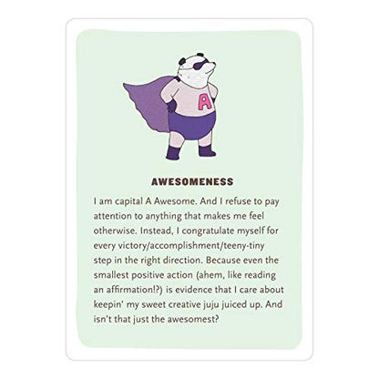 Affirmators! Creativity: 50 Affirmation Cards Deck: 50 Affirmation Cards to Help You Help Yourself - Without the Self-Helpy-Ness!