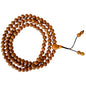 Agan Traders 108 Mala Prayer Beads Necklace for Men & Women – Tibetan Buddhist Prayer Beads Wrist Mala - Handmade Yak Bone Japa Mala Beads for Meditation, Yoga & Healing - color: Bodhi- 8mm