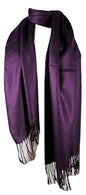 Tapp Collections™ Premium Pashmina Shawl Wrap Scarf - color: Purple