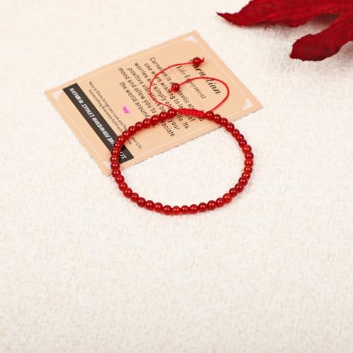 AD Beads Handcrafted Beaded Macrame Bracelet Stylish Customizable Jewelry for Men and Women Protection Healing Gemstone for Balance Wellness Positive