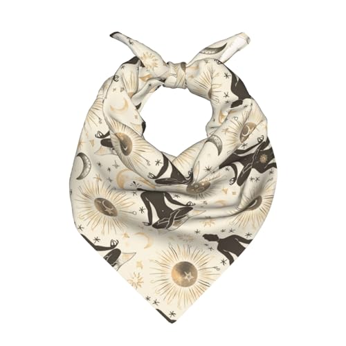 Yoga Meditation (10) Print Large Bandana For Men Women, 22 × 22 In Head Scarf,Cowboy Bandana Headwrap Neck Scarf