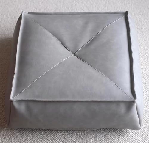 Meditation Cushion - Comfortable Floor Pillow - Meditation Pillow - Large Floor Cushion Seating for Adults - Premium Yoga(Size:55×55×15cm,Color:Cement Gray) - color: Cement Gray, size: 55×55×15cm