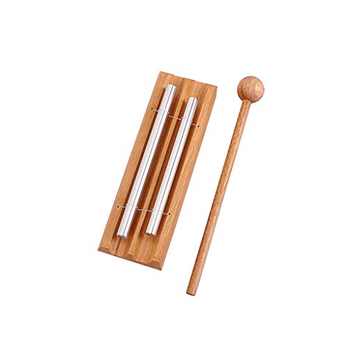 Alnicov Meditation Chimes，With Mallet ，Teacher Tools，For Prayer Yoga Eastern Energies Music Gift