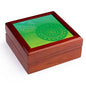 3dRose, Serenity – Chakra Meditation Medallion – Yellow Green Blue, Jewelry Box 5.5x5.5 inch with 4 inch tile