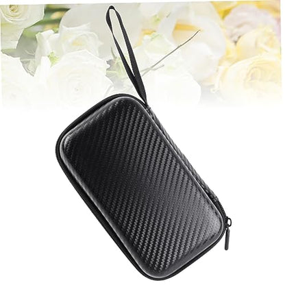 DOITOOL Portable Eva Storage Bag for Durable Shockproof Case with Classic Zipper Design Protective Pouch for Go Use Black