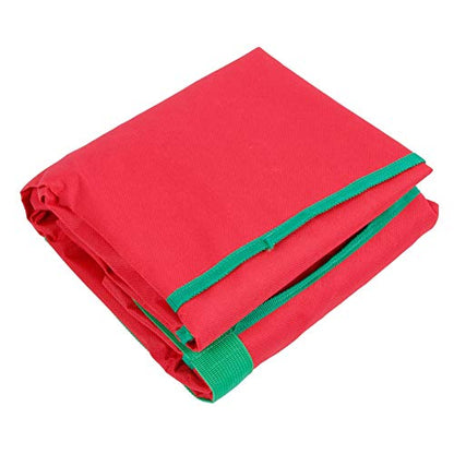 Storage Carry Case Travel Carrying Bag Large Capacity Collapsible Versatile Design for Outdoor Home Furniture Cover Made of 600D Oxford Cloth Red Size 45x15x20in