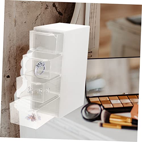 Alipis Desk Storage Case Drawer Dividers Mini Organizer Jewelry Box Tabletop Eco-friendly Space-saving