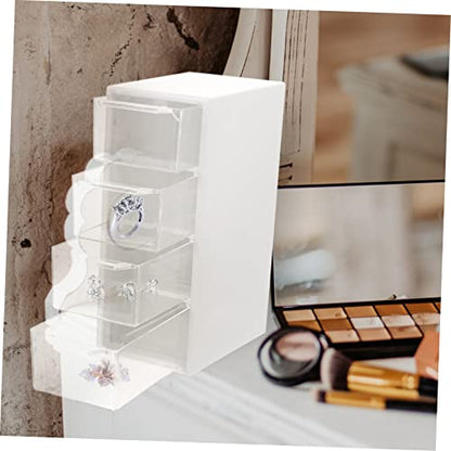 Alipis Desk Storage Case Drawer Dividers Mini Organizer Jewelry Box Tabletop Eco-friendly Space-saving