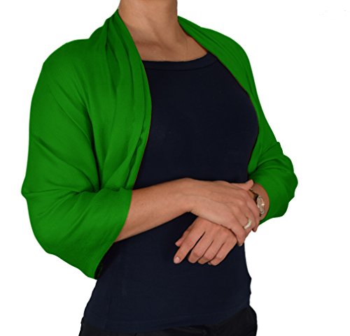 Peach Couture Women’s Pashmina Shawl Wrap – Warm Long Large Scarf for Evening Dress, Bridesmaid, Wedding & Bridal Wear - color: Green