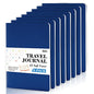 8 Pack Soft Cover Journal Bulk, Feela Notebooks College Ruled for Work, Lined Travel Journal for Women Men, Note Taking Notebook School Supplies Business Writing, 8.2” x 5.5”, A5, Navy - color: 8 Navy
