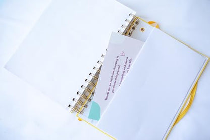 Journals for Women - Inspired to Be Me Journal - Self Care Gifts for Women - Journal Planner with Weekly Intention & Reflection Pages - Gift for Women's Personal Growth & Healing Journey - color: Yellow