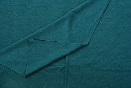 corciova Black Soft Girl Women Infinity Wrap Scarf Stretchy Jersey Knit Sleep Head Circle Scarf Continuous Loop Light Weight - color: 106 Midnight Green