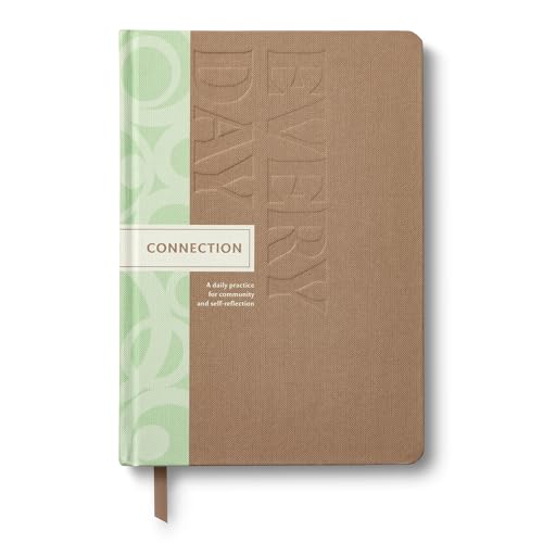Compendium – Connection Every Day Guided Journal: A Daily Practice for Community and Self-Reflection – A 5-Minute-a-Day Personal Growth Notebook – An Inspiring Daily Journal for Forming New Habits