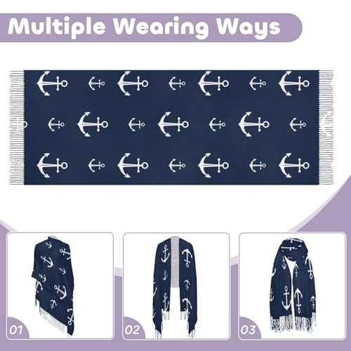 Big Oversized Long Scarves Pashmina Shawl Wrap Women gifts - color: Picture (645)