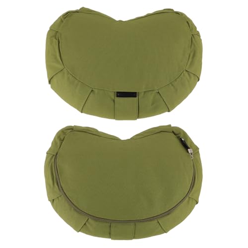 Meditation Cushion for Sitting, On Floor Cotton Cloth with Buckwheat Hulls Pillow, Yoga Pillow for Meditation Practices, Removable Washable Pillowcase