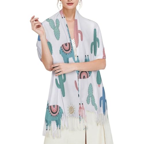 Big Oversized Long Scarves Pashmina Shawl Wrap Women gifts - color: Picture (652)