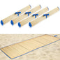 Straw Beach Mat Non Slip Straw Foldable Lightweight Multi-Purpose Mat for Sunbathing Floor Yoga Picnics Camping Party Festivals Outdoor Activities