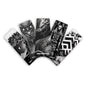 Custom Yoga Mat | Ships Next Day | Customize | Workout Mat for Men and Women | Non Slip Rubber Exercise Mat | 4mm Thick Gym Mat for Meditation, Pilates, Yoga, Gym - color: Greyscale