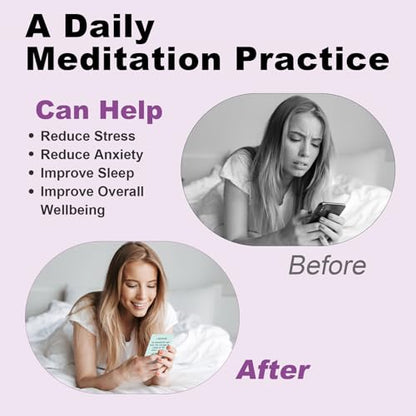 52 Self Love Affirmation Cards with Action Plans. Daily Inspirational Meditation Mindfulness Relaxation Stress, Relief Gifts for Women, Positive Anxiety Relief, Relaxing Spiritual Gifts