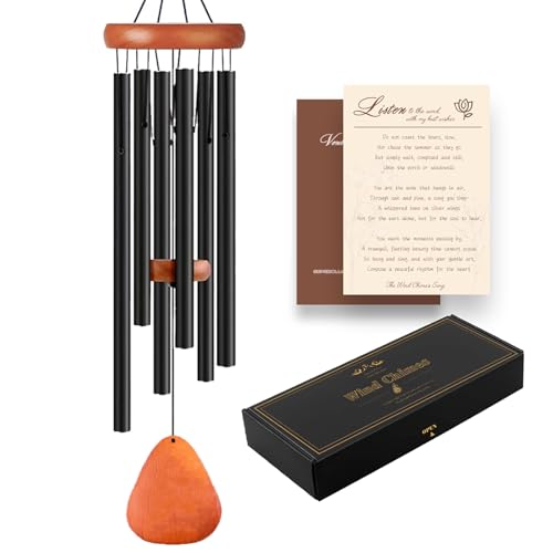 Wind Chimes for Outside, Wind Chimes with Thickened Tube, Outdoor Windchime for Garden Yard Patio Decor, Unique Gift for Women - size: A-Drop Outside Chime