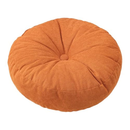 Floor Pillow Meditation Cushion Floor Cushion Pad for Prayer, Orange
