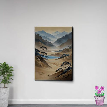 Japanese Wall Art, Minimalist Wall Art, Neutral Abstract Art, Modern Minimalist, Zen Wall Art, Zen Printed Wall Art, Japanese Art Print, Modern Decor Canvas, Wall