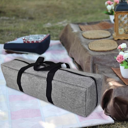Vaveren Camping Equipment Storage Bag Duffel Water Resistant Heavy Duty Zipper Closure Tent Storage Bag for Mat Roll up Table Cushion - size: 90x25x25 cm