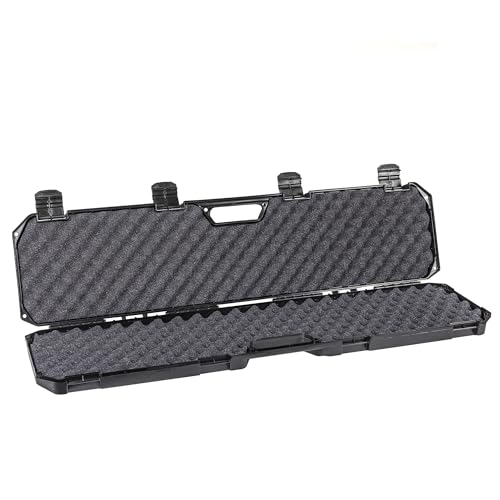 Condition 1 42” Economy Single Gun Carrying Case Model 210 with Foam, Long Storage Case, Fits Scope, Lockable TSA Friendly, Water Resistant, Made in USA, 42.03"x10.50"x3.81"