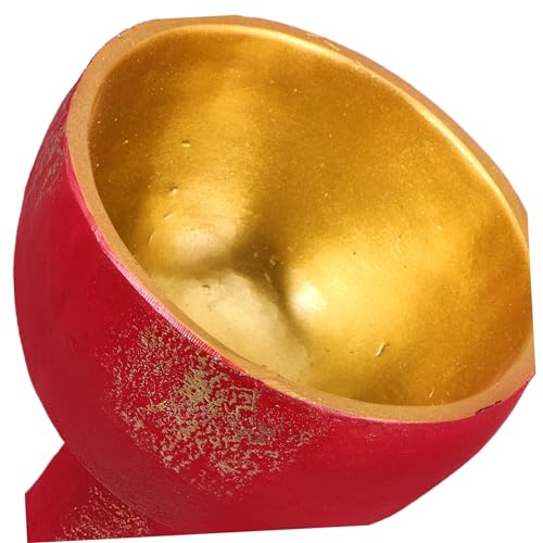 Amosfun 1pc Holy Cup Resin Goblet for Altar Decoration Ceremonial Sacrifice Tool Elegant Tabletop Religious Ornaments for Worship Use