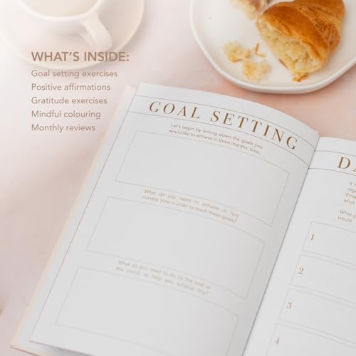 Morning Notes – Undated 3-Month Daily Planner & Mindfulness Journal | A5 Morning Routine Journal with Daily Prompts, Gratitude & Self-Care Exercises