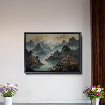 Japanese Wall Art, Minimalist Wall Art, Neutral Abstract Art, Modern Minimalist, Zen Wall Art, Zen Printed Wall Art, Japanese Art Print, Modern Print On Canvas, Arts