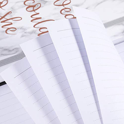 Ruled Notebook/Journal - Spiral Notebook with Premium Thick Paper, 8.5" X 6.4", College Ruled Spiral Notebooks, Waterproof Hardcover, Perfect for Daily - color: black white