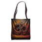 Rustic Om Symbol for Yoga and Meditation Practice Tote Bag