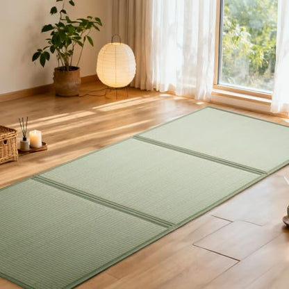 Japanese Traditional Tatami Mat - size: 3'3" x 6'7", style: Rush Grass Mat 78“×39”×0.47“
