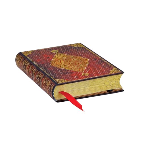 Golden Trefoil Mini Unlined Hardcover Journal, 240pg, 120GSM by Paperblanks (Golden Trefoil)