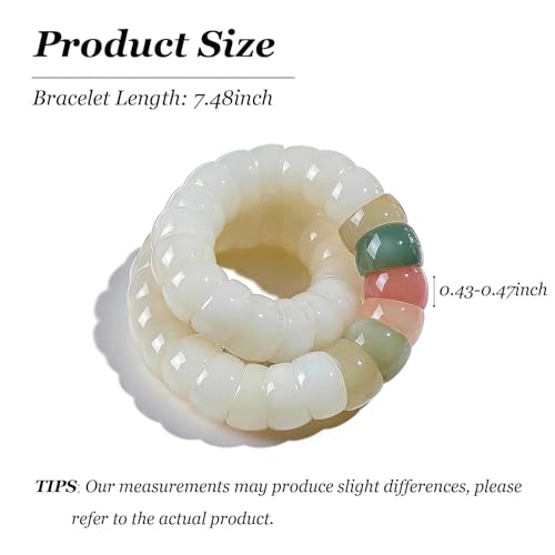 72ore Bodhi Bracelet Fidget Bracelet for Women Natural Bodhi Seed Bracelets Stretch Protection Healing Jewelry Anxiety Relief Items - color: A9:bodhi bracelet