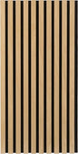 Fuji Boeki 40965 Wooden Sound Absorbing Wall Panel, Soundproofing, Width 15.9 x Depth 0.7 x Height 31.5 inches (40.5 x 1.8 x 80 cm), Natural - color: Natural